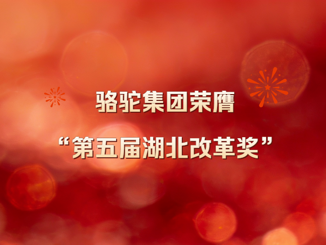 骆驼集团荣膺“第五届湖北改革奖”